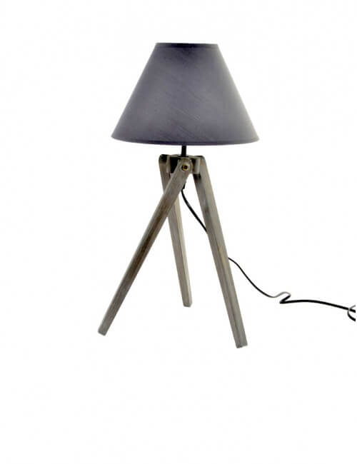 Lampe de table à poser - trois pieds - style industriel