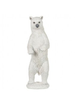 Statue ours polaire, ours blanc en résine